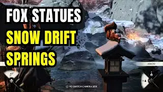 Snow Drift Springs Shrine - Fox Statue Puzzle Solutions | Ghost of Yōtei