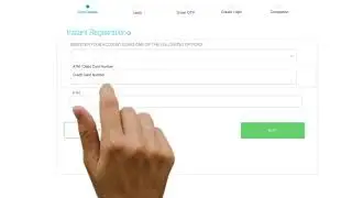 SG Online Banking - Instant registration