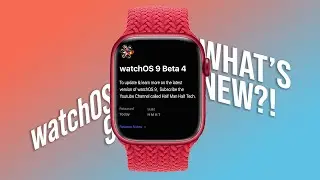 watchOS 9 Beta 4 is OUT! - What's New?