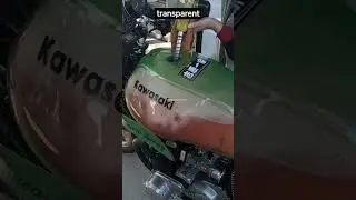 Kawasaki's Transparent Tank A Glimpse into the Future of Motorcycles 🏍️🔮#gadgets #youtubeshorts
