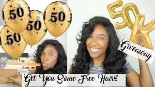 (CLOSED) 50K HUGE FREE HAIR GIVEAWAY  |  SUBSCRIBER APPRECIATION TIME!!! | SHAY AMOUR