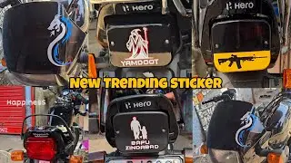 😱Splendor New Trending Sticker 👍 Splendor Back Light Sticker  #starbikemodified #splendor
