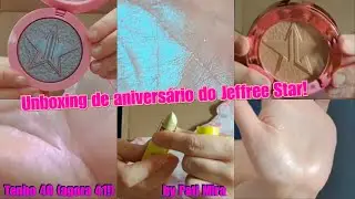 Unboxing do meu presente de anivers&aacute;rio do Jeffree Star!