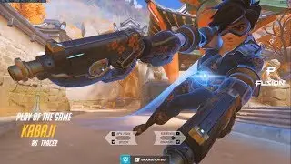 Overwatch Tracking God Kabaji Destroying Whole Enemy Team As Tracer & Soldier