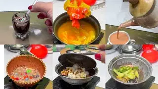Minifood miniature kitchen cooking mini cake recipe milkshake chocolate milk smarties chocolate cake