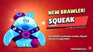 Unlocking Squeak!!! Full Box Opening | Brawl Stars