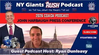 NY Giants Rush(Ep 274) John Harbaugh Press Conference
