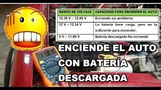 Mito O Realidad Que Tu Carro Puede Encender Con Un Voltaje De La Bater&iacute;a Menor A 12 Voltios