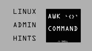 use the AWK command - part 1