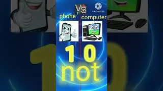 #virlevideo phone 📱 vs computer 🖥️🖥️ #brainxvursus