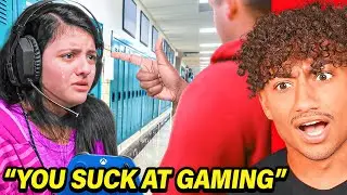 GAMER GIRL GETS BULLIED!!