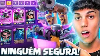 FIZ A COMBINAÇÃO MAIS ESPERADA DE PEKKA COM ARÍETE DE BATALHA EVOLUÍDOS!