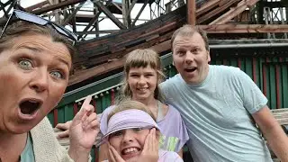 PÅ BAKKEN🌿VI PRØVER DEN STORE RUTSCHEBANE 🎢😱🤣🙈