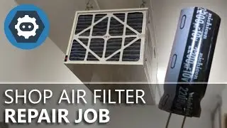 Jet Air Filter Repair - Capacitor Replacement