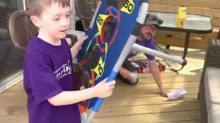 Unboxing Nerf Bounce N Score from Toys R Us