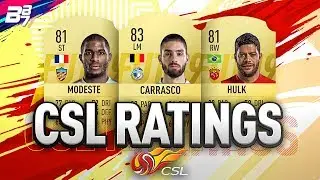 CHINESE SUPER LEAGUE PLAYER RATINGS! (CSL) | FIFA 19 ULTIMATE TEAM