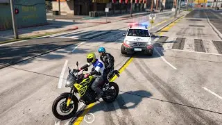 PERDI A FUGA PROS POLICIA COM A NOVA BMW F900 no GTA RP🤦🏻&zwj;♂️😭