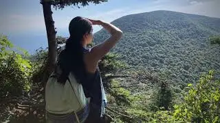 Hiking Blackhead Mountain, Catskill NY, August 2020