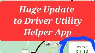 Latest Driver Utility Helper Update makes this a must have app for all #doordash drivers!!!