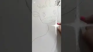 How to draw a cute giraffe||making giraffe #az #animeeart #art