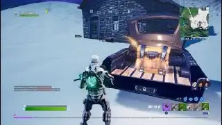 Fortnite dance at weather station