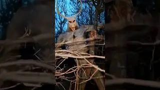 Hide and seek with a Wendigo. #nightmarefuel #wendigo