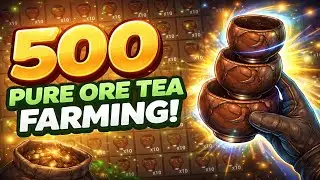 I Solo Farmed 500 Pure Ore Tea's In One Week On Vanilla Rust!!