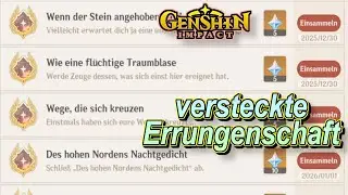 Genshin Impact - Des hohen Nordens Nachtgedicht, 4x versteckte Errungenschaft in Nod-Krai