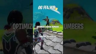 Realistic PVP added to OG Hub FFA with OG Damage Numbers😭😭 #mapcode #mapcode #fortnite #gaming