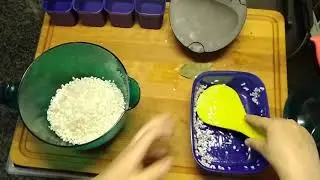 Arroz cocido en olla microcook