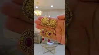 Antique earrings, traditional jewellery, Punjabi earrings, vintage design #australia #gold #jewelry