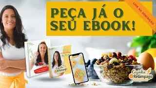 Ebooks pr&aacute;ticos com receitas saud&aacute;veis para o dia a dia | livro digital