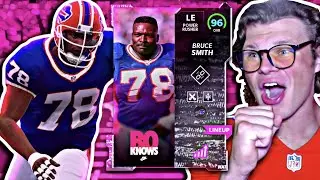 'BO KNOWS' BRUCE SMITH ADDED TO THE THEME TEAM!! MADDEN 22 ULTIMATE TEAM GAMEPLAY