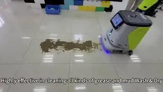 PUDU CC1 Key Features | Robot in action