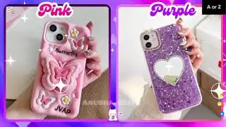 Pink💗 VS Purple💜 Choose one✨ |Dress👗|Nails💅|Lipstick💄|Finger ring💍|Heels👠 #vs #video #viral #cute 