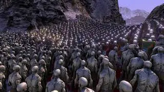 8000 Zombies vs 2500 Romans - UEBS