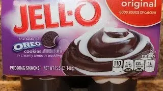 JELL-O Oreo Cookie Pudding Review