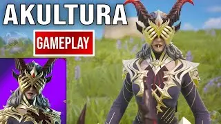 New Akultura Skin Gameplay (Fortnite)