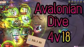 30m Silver in 4 minutes! 4v18 Avalonian DIVE