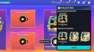 114 over milestone player ! who did i get ?#fifacommunity #fifamobile23