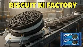 Inside OREO Biscuit Factory: How Millions of Cream Biscuits Are Made Every Day Urdu/Hindi