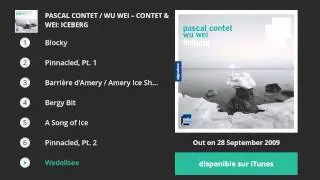 Pascal Contet / Wu Wei : Iceberg