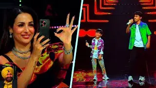 Krish & kishor के गाने पे लट्टू हुई Malaika I krish & kishor mondal india got talent new performance
