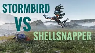 Stormbird vs Shellsnapper - Horizon Forbidden West