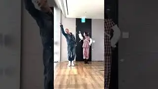 BamBam X MoonByul #SlowMoChallenge #Shorts
