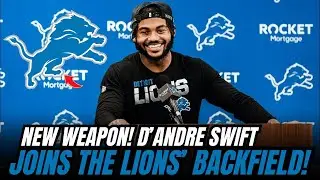 Д&rsquo;Андре Свифт возвращается в Детройт и меняет правила игры Lions Run! | Новости Lions