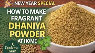 New Year Special 🌿 How to Make Fragrant Dhaniya Powder at Home | Fresh Coriander Powder Recipe