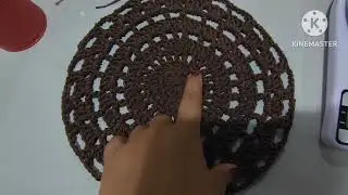 Making centerpieces - Crocheted Sunflowers 🌻