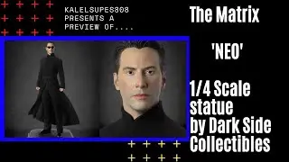 THE MATRIX 'NEO' 1/4 Scale Statue by Dark Side Collectibles (Preview)