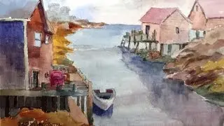 Paint Along with Larry Hamilton -  Nov. 23, 2013 - Watercolor 